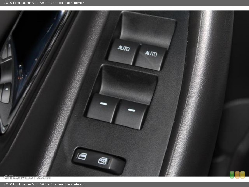 Charcoal Black Interior Controls for the 2010 Ford Taurus SHO AWD #81221247