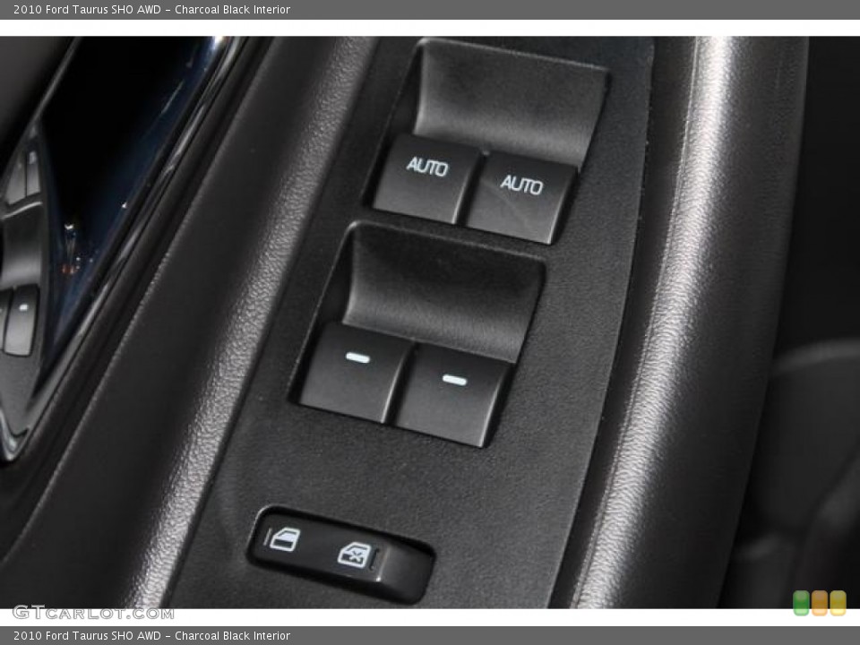 Charcoal Black Interior Controls for the 2010 Ford Taurus SHO AWD #81221247