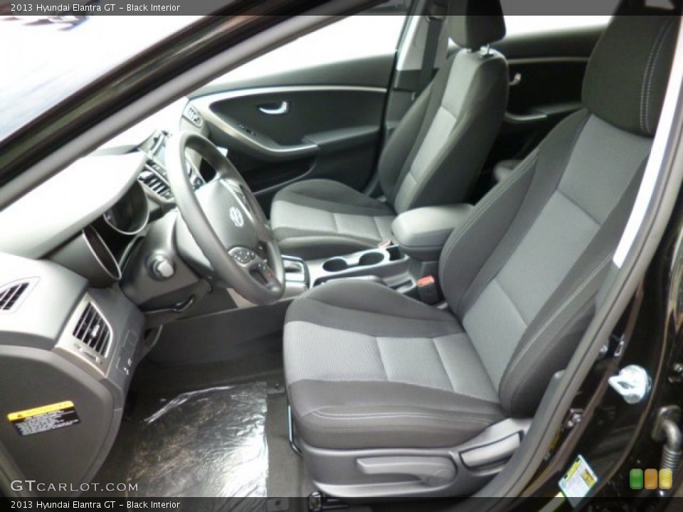 Black Interior Photo for the 2013 Hyundai Elantra GT #81222197