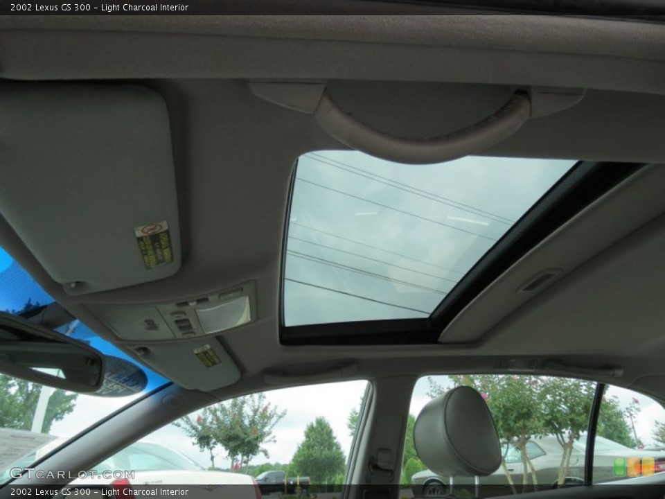 Light Charcoal Interior Sunroof for the 2002 Lexus GS 300 #81224403