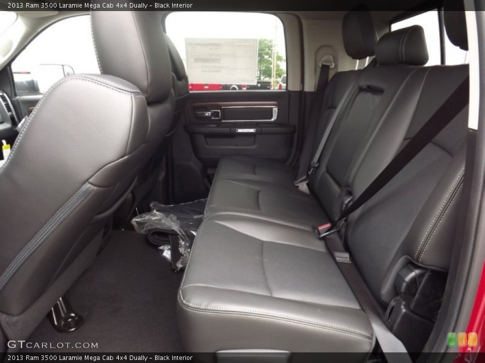 Black Interior Rear Seat for the 2013 Ram 3500 Laramie Mega Cab 4x4 Dually #81226451