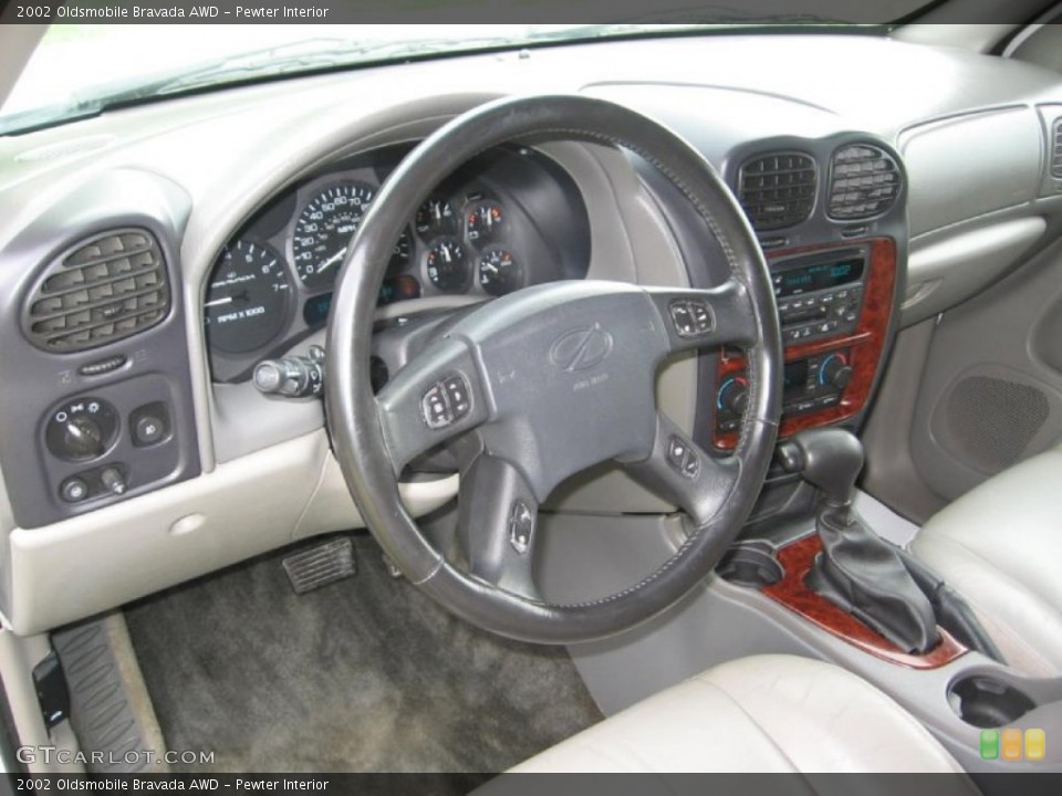 Pewter Interior Dashboard for the 2002 Oldsmobile Bravada AWD #81227701