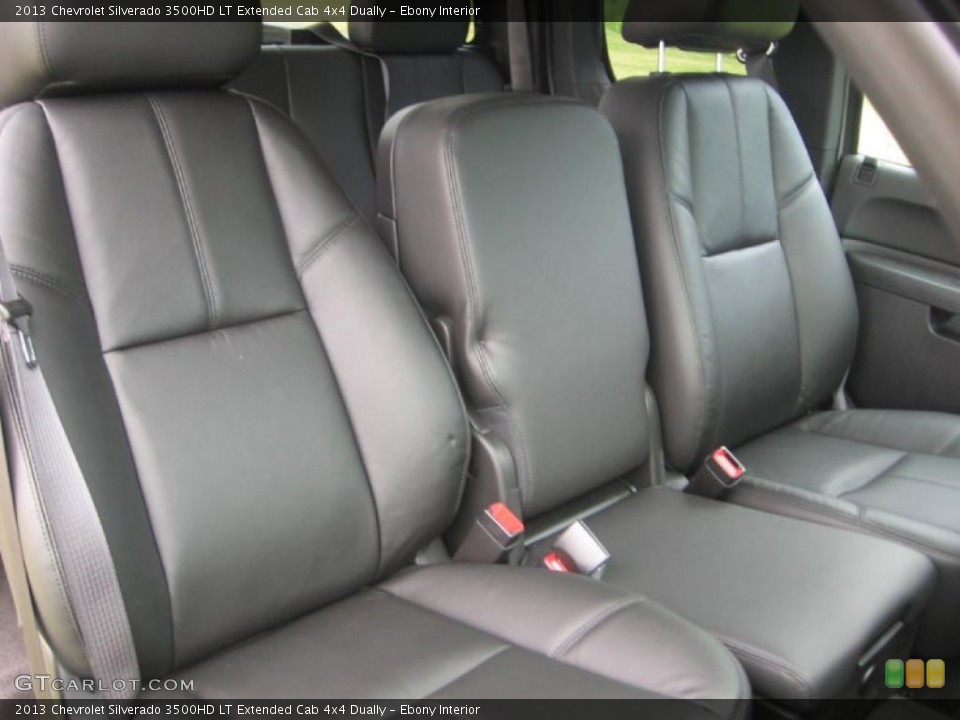 Ebony Interior Front Seat for the 2013 Chevrolet Silverado 3500HD LT Extended Cab 4x4 Dually #81228399