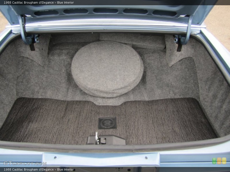 Blue Interior Trunk for the 1988 Cadillac Brougham d'Elegance #81228542