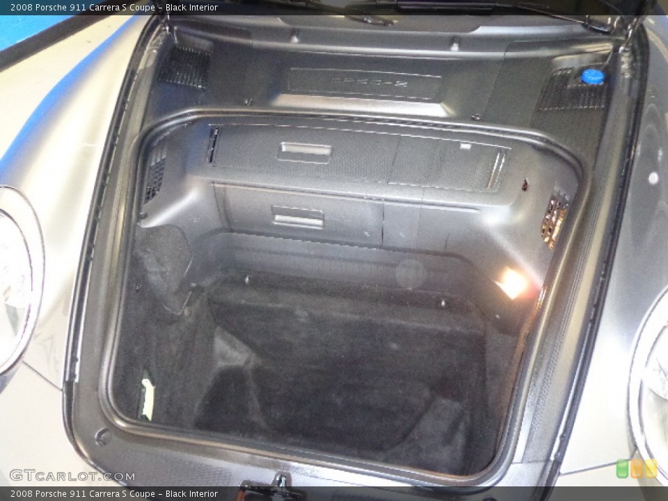 Black Interior Trunk for the 2008 Porsche 911 Carrera S Coupe #81230980