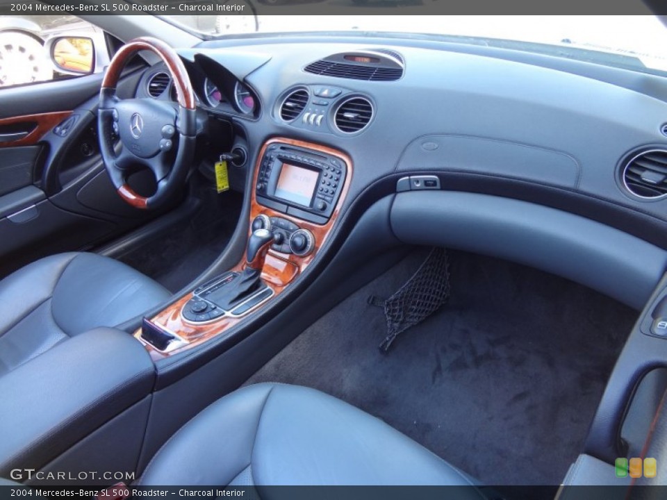 Charcoal Interior Dashboard for the 2004 Mercedes-Benz SL 500 Roadster #81231598
