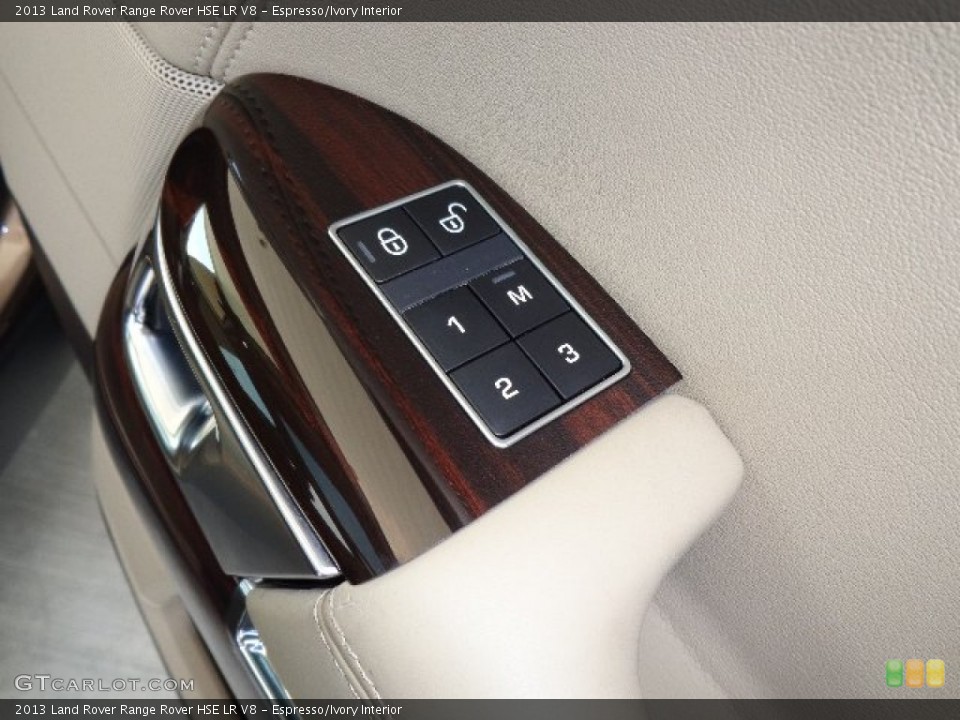 Espresso/Ivory Interior Controls for the 2013 Land Rover Range Rover HSE LR V8 #81234157