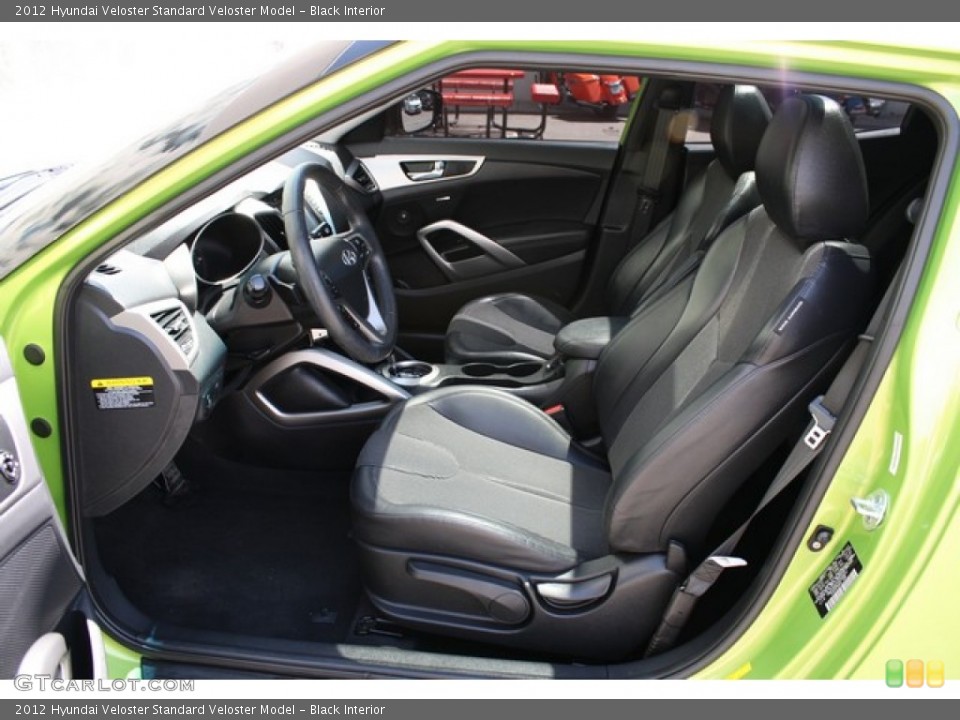 Black Interior Photo for the 2012 Hyundai Veloster  #81235024
