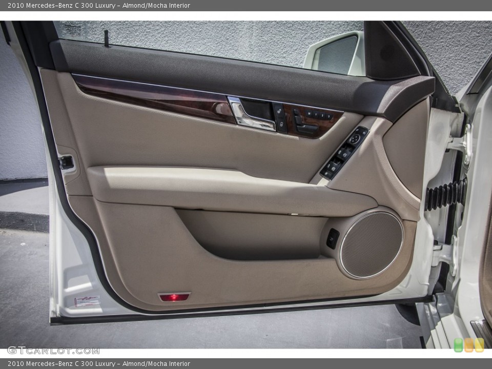 Almond/Mocha Interior Door Panel for the 2010 Mercedes-Benz C 300 Luxury #81235900