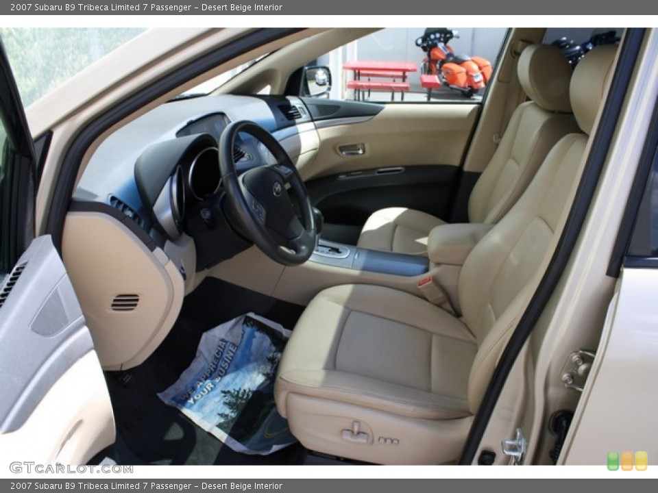 Desert Beige Interior Front Seat for the 2007 Subaru B9 Tribeca Limited 7 Passenger #81236608