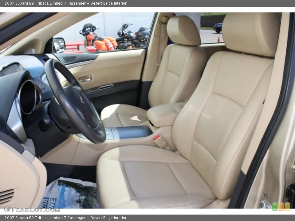 Desert Beige Interior Front Seat for the 2007 Subaru B9 Tribeca Limited 7 Passenger #81236629