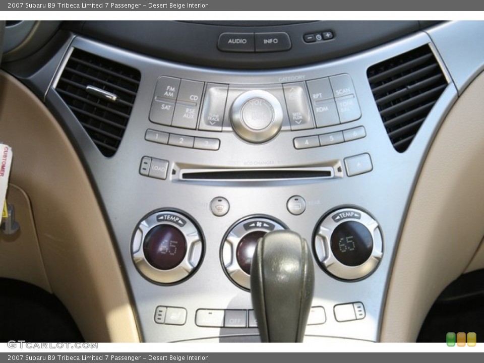 Desert Beige Interior Controls for the 2007 Subaru B9 Tribeca Limited 7 Passenger #81236695