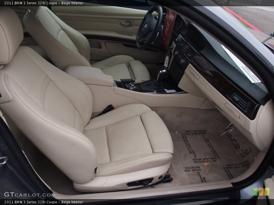Beige Interior Photo for the 2011 BMW 3 Series 328i Coupe #81236722