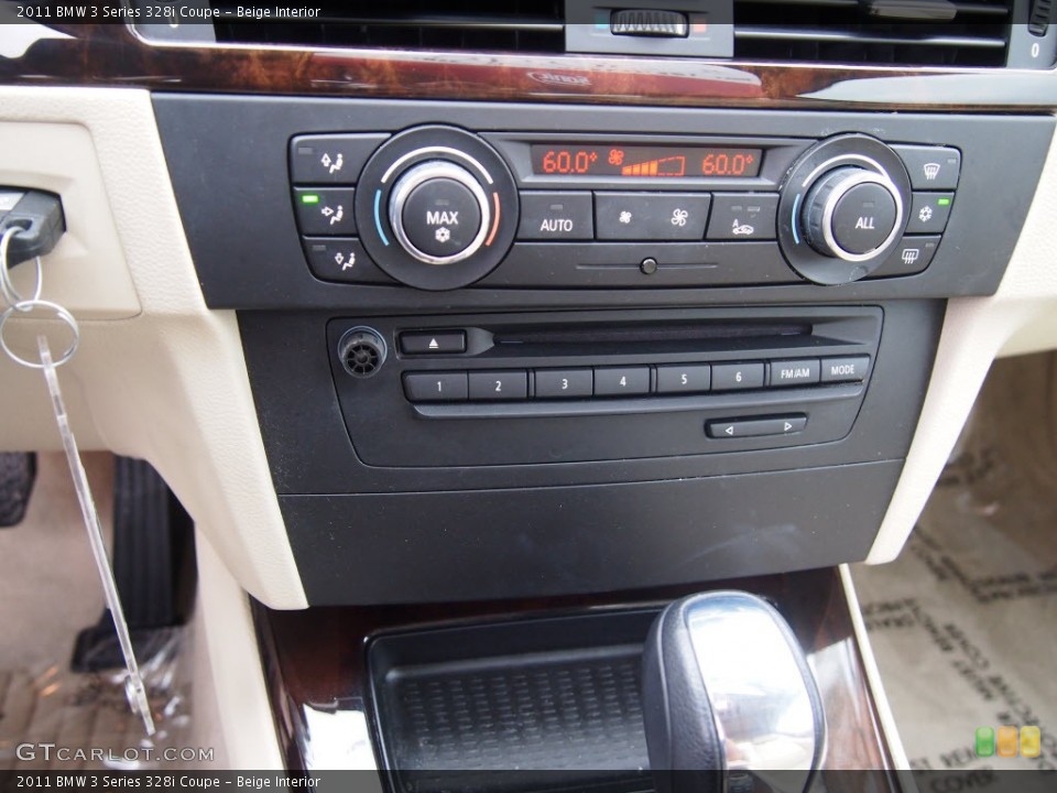 Beige Interior Controls for the 2011 BMW 3 Series 328i Coupe #81237175