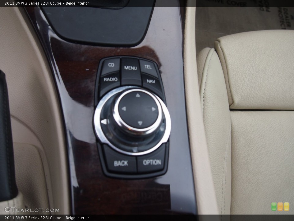 Beige Interior Controls for the 2011 BMW 3 Series 328i Coupe #81237222