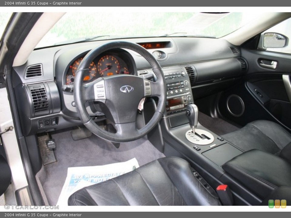 Graphite 2004 Infiniti G Interiors