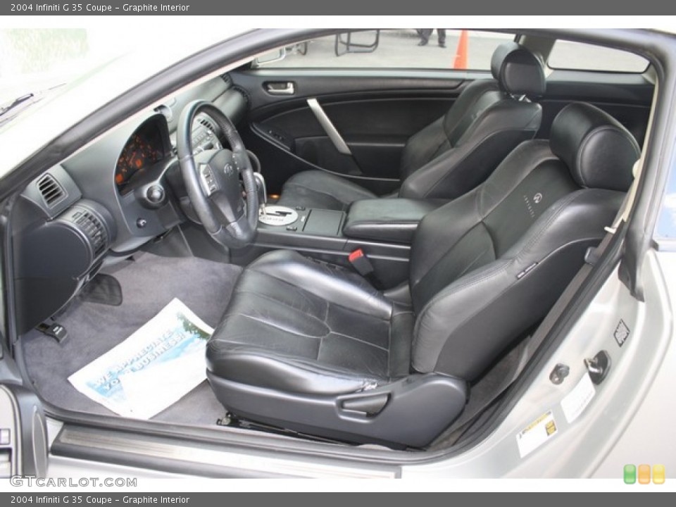 Graphite Interior Photo for the 2004 Infiniti G 35 Coupe #81237904
