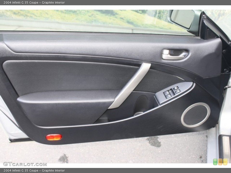 Graphite Interior Door Panel for the 2004 Infiniti G 35 Coupe #81238110