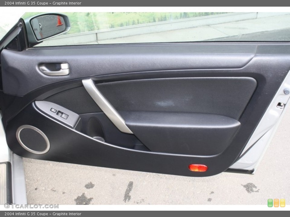 Graphite Interior Door Panel for the 2004 Infiniti G 35 Coupe #81238132
