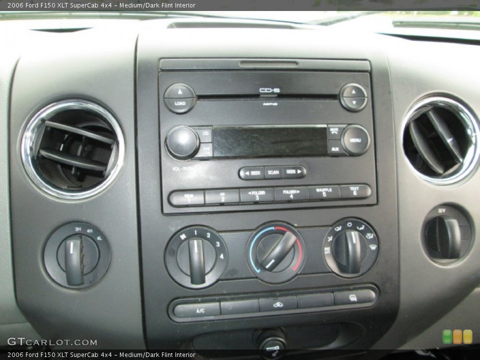 Medium/Dark Flint Interior Controls for the 2006 Ford F150 XLT SuperCab 4x4 #81238470