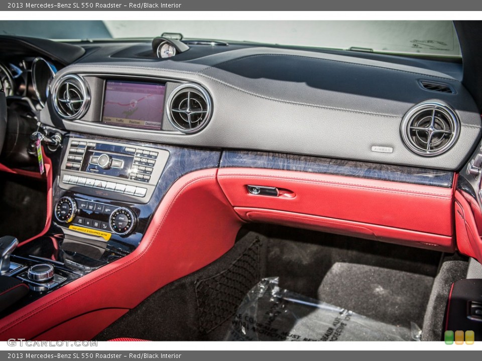 Red/Black Interior Dashboard for the 2013 Mercedes-Benz SL 550 Roadster #81238514