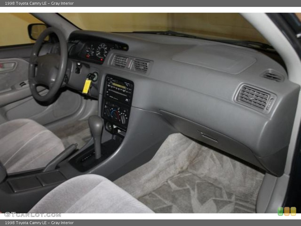Gray Interior Dashboard for the 1998 Toyota Camry LE #81241882