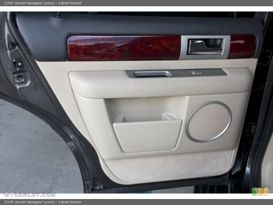 Camel Interior Door Panel for the 2006 Lincoln Navigator Luxury #81242278