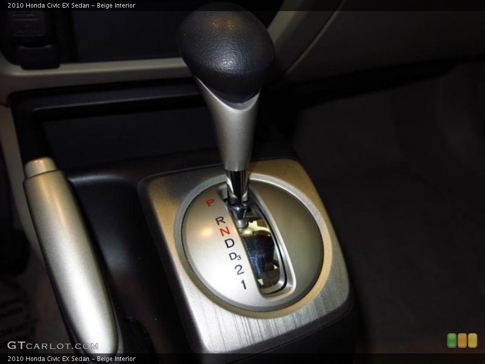 Beige Interior Transmission for the 2010 Honda Civic EX Sedan #81243007