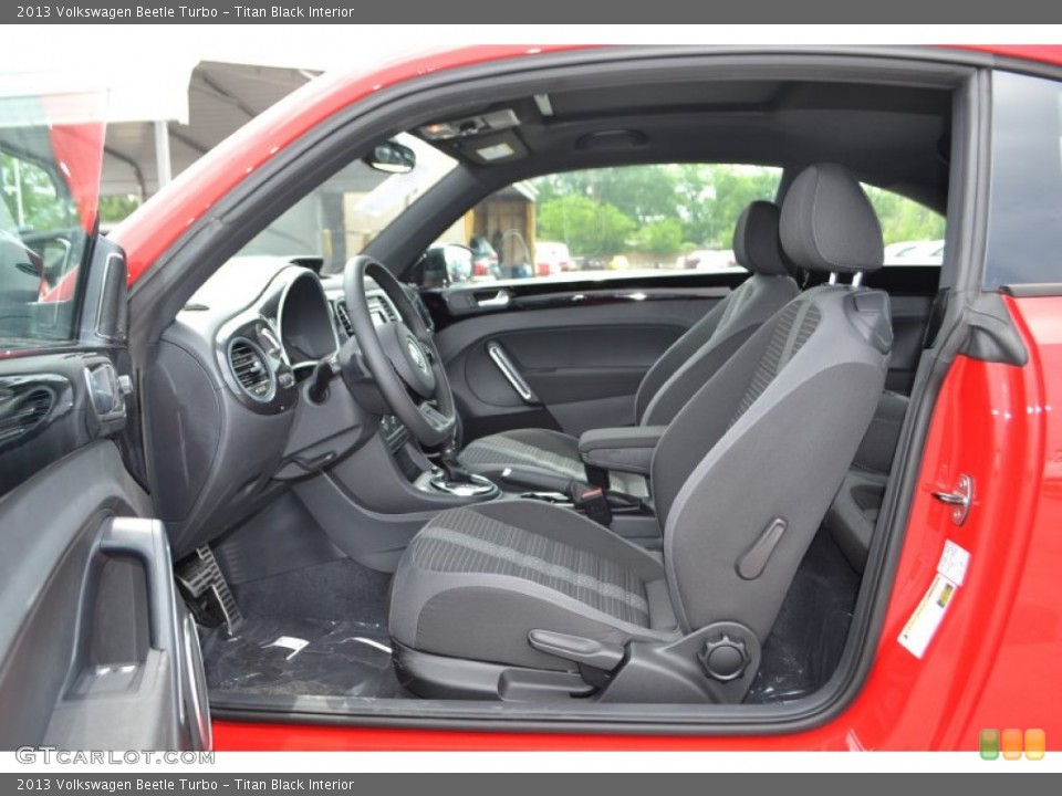 Titan Black Interior Photo for the 2013 Volkswagen Beetle Turbo #81244219