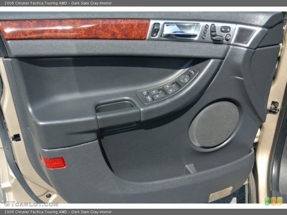 Dark Slate Gray Interior Door Panel for the 2006 Chrysler Pacifica Touring AWD #81244222