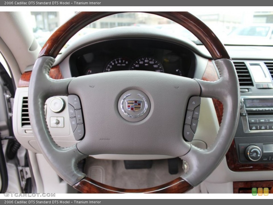 Titanium Interior Steering Wheel for the 2006 Cadillac DTS  #81244409