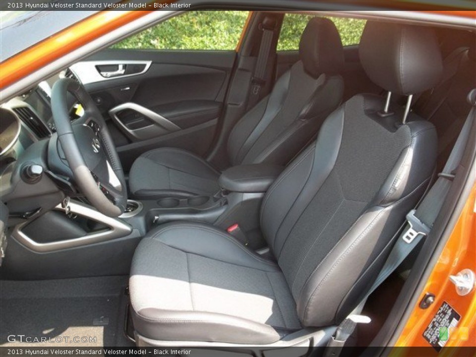 Black Interior Photo for the 2013 Hyundai Veloster  #81250460