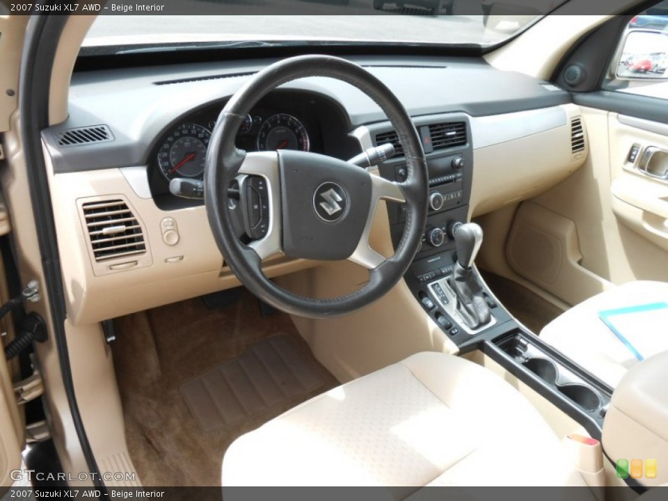 Beige Interior Photo for the 2007 Suzuki XL7 AWD #81251134