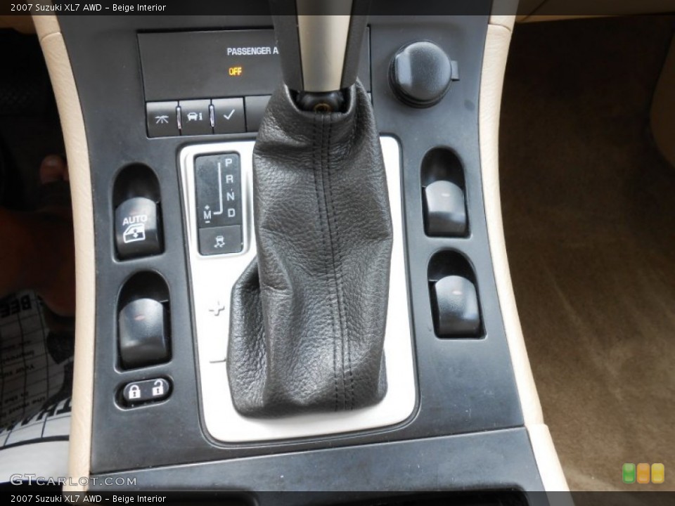 Beige Interior Transmission for the 2007 Suzuki XL7 AWD #81251161