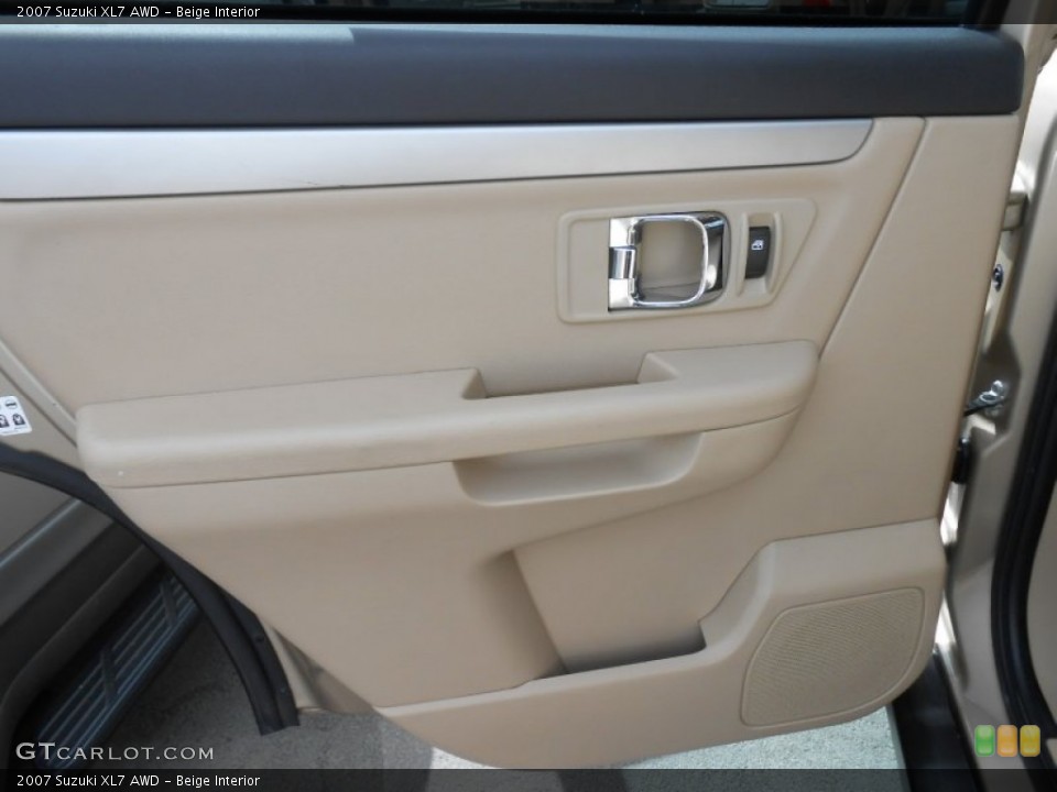 Beige Interior Door Panel for the 2007 Suzuki XL7 AWD #81251213