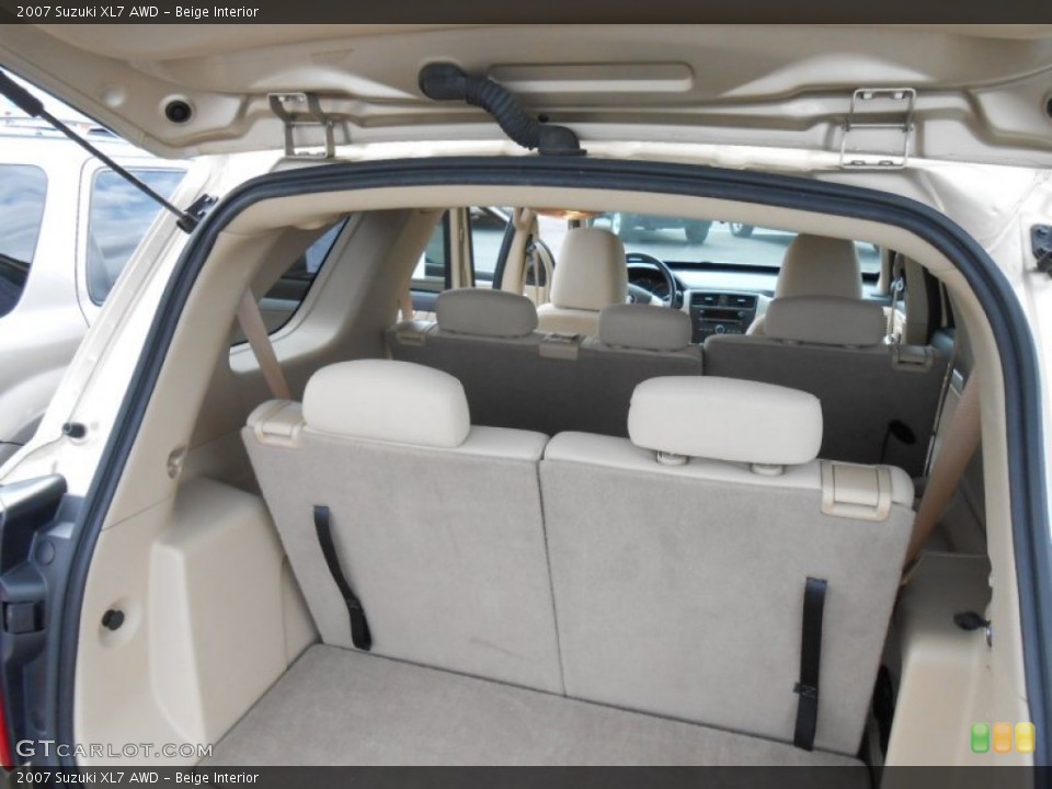 Beige Interior Trunk for the 2007 Suzuki XL7 AWD #81251251