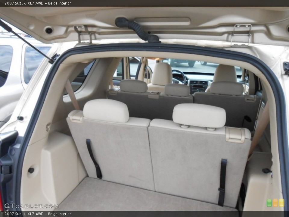Beige Interior Trunk for the 2007 Suzuki XL7 AWD #81251251