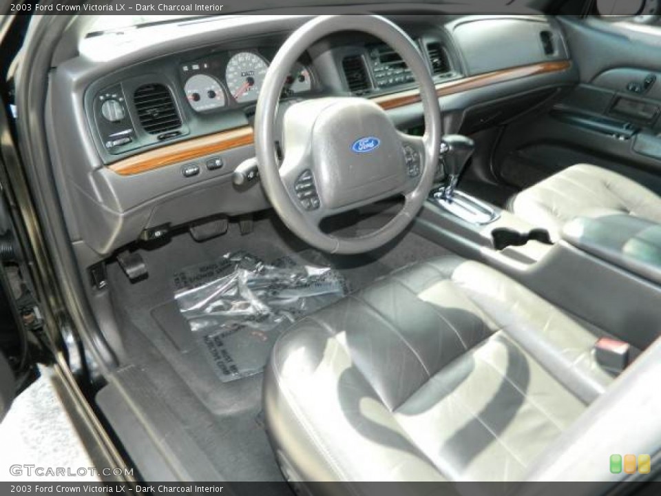 Dark Charcoal Interior Prime Interior for the 2003 Ford Crown Victoria LX #81253757