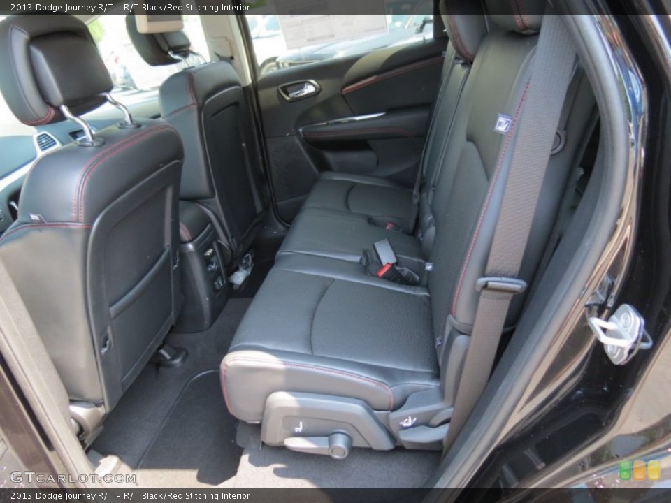 R/T Black/Red Stitching Interior Rear Seat for the 2013 Dodge Journey R/T #81254341