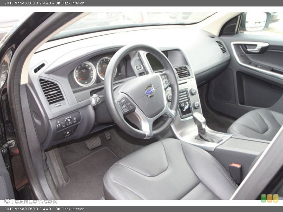 Off Black Interior Photo for the 2013 Volvo XC60 3.2 AWD #81254473