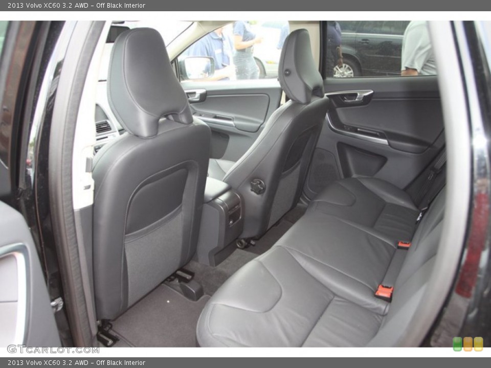 Off Black Interior Rear Seat for the 2013 Volvo XC60 3.2 AWD #81254503