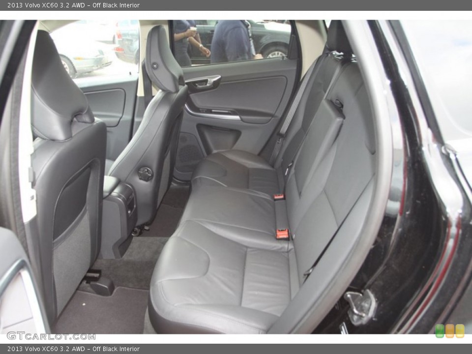 Off Black Interior Rear Seat for the 2013 Volvo XC60 3.2 AWD #81254528