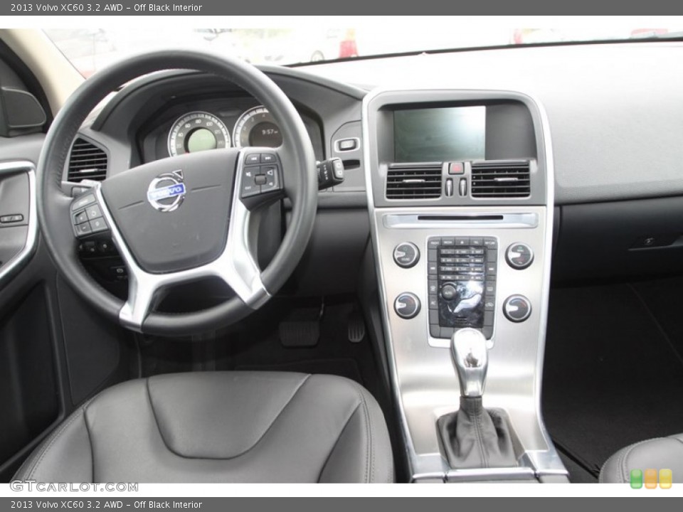 Off Black Interior Dashboard for the 2013 Volvo XC60 3.2 AWD #81254545