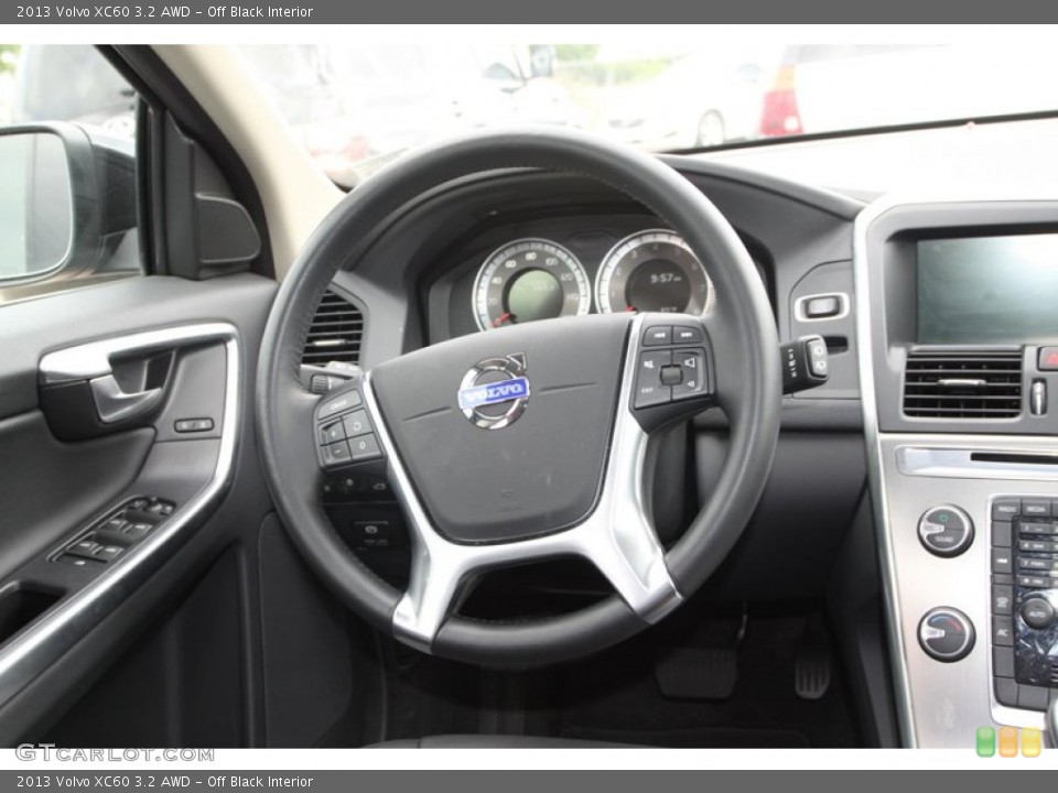 Off Black Interior Steering Wheel for the 2013 Volvo XC60 3.2 AWD #81254567