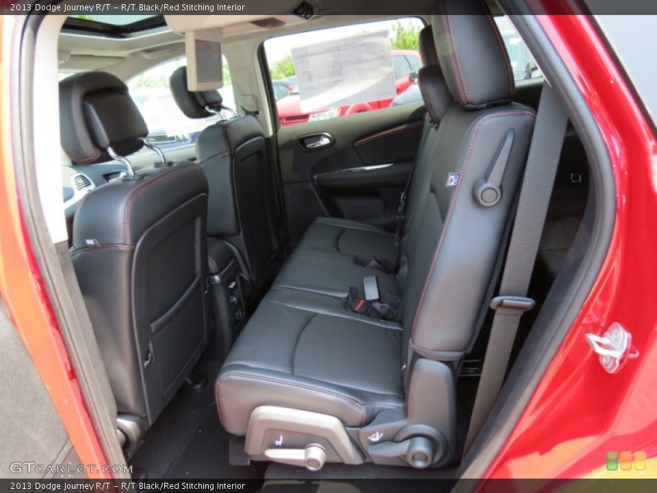 R/T Black/Red Stitching Interior Rear Seat for the 2013 Dodge Journey R/T #81254857