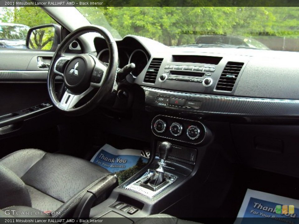 Black Interior Photo for the 2011 Mitsubishi Lancer RALLIART AWD #81255967
