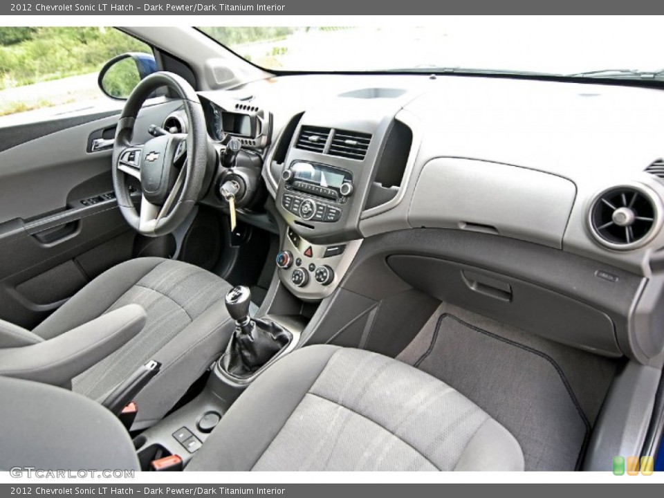 Dark Pewter/Dark Titanium Interior Prime Interior for the 2012 Chevrolet Sonic LT Hatch #81257119