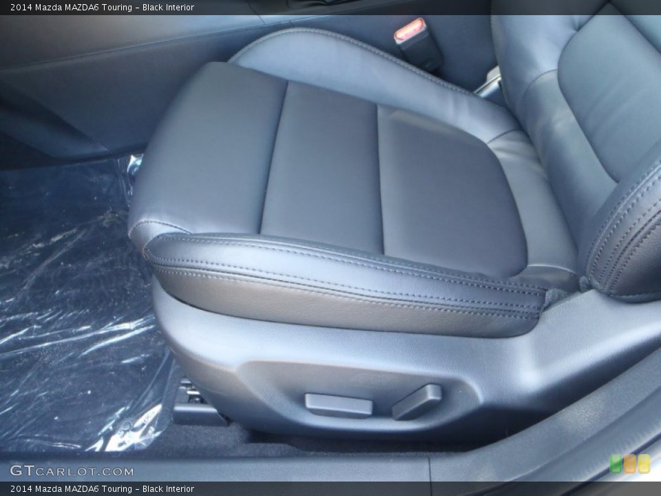 Black Interior Front Seat for the 2014 Mazda MAZDA6 Touring #81257746