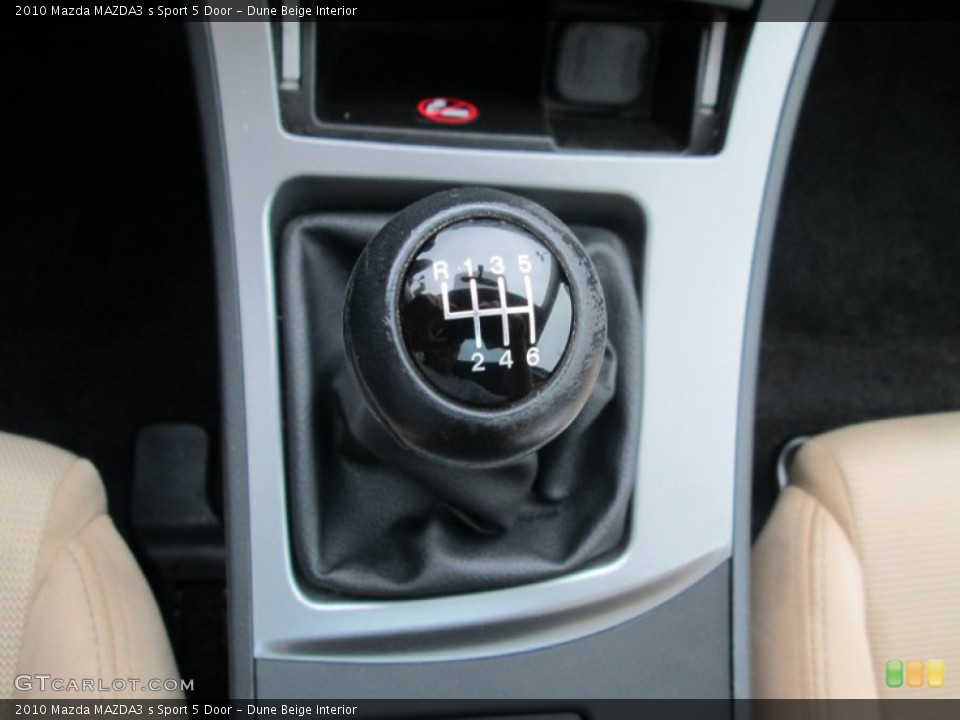 Dune Beige Interior Transmission for the 2010 Mazda MAZDA3 s Sport 5 Door #81257893