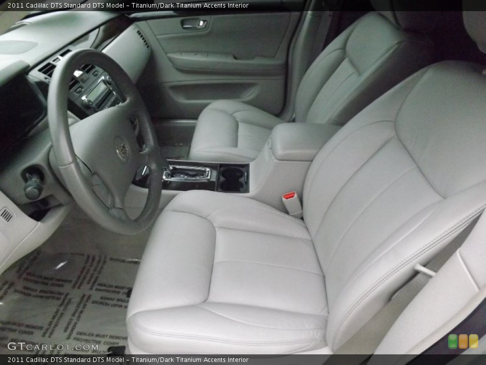 Titanium/Dark Titanium Accents Interior Photo for the 2011 Cadillac DTS  #81261157